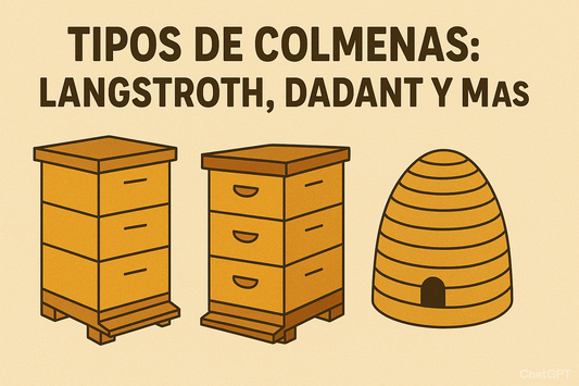 Tipos de colmenas: Langstroth, Dadant y más