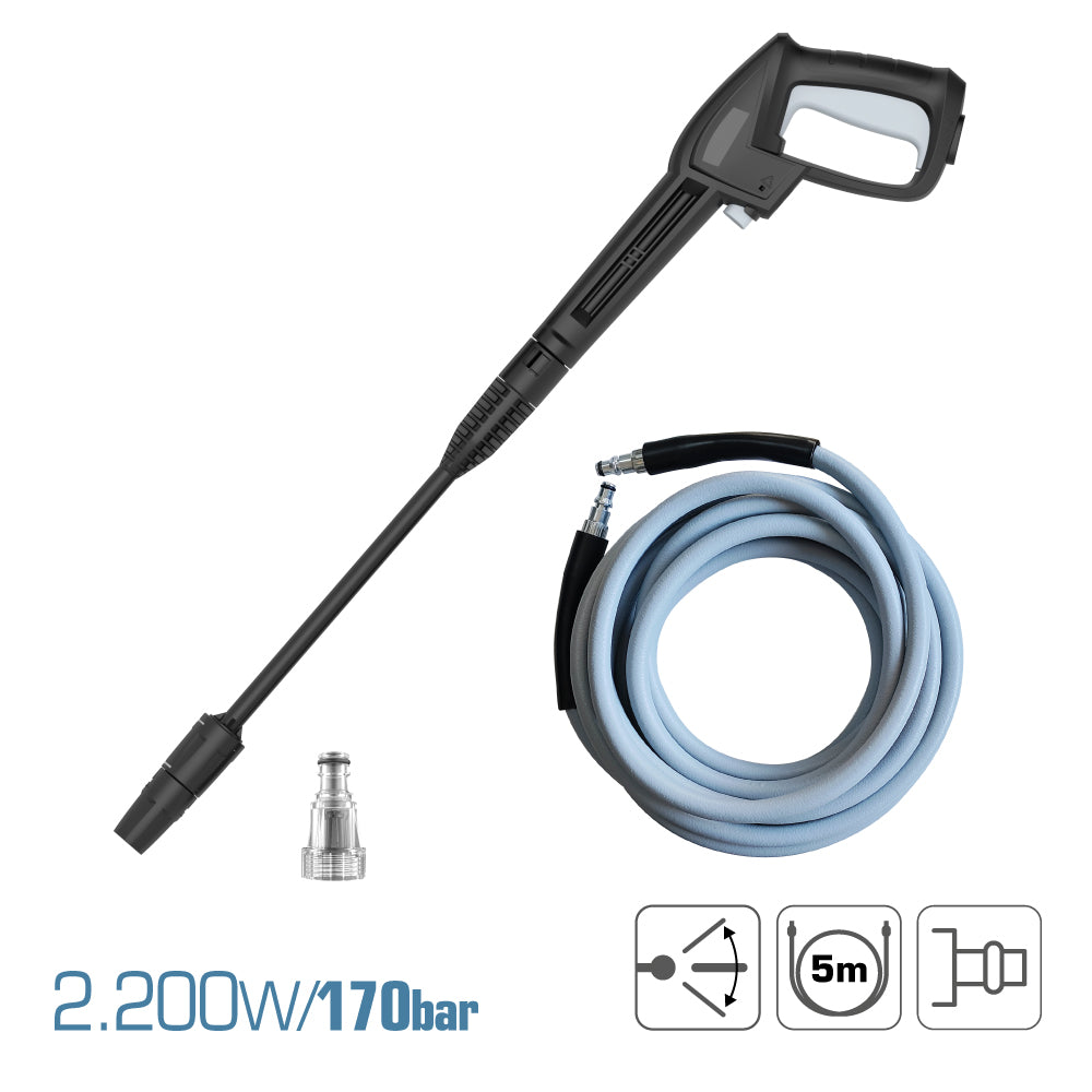 Lavadora de alta pressão 2.200w 170 BAR KOMA TOOLS