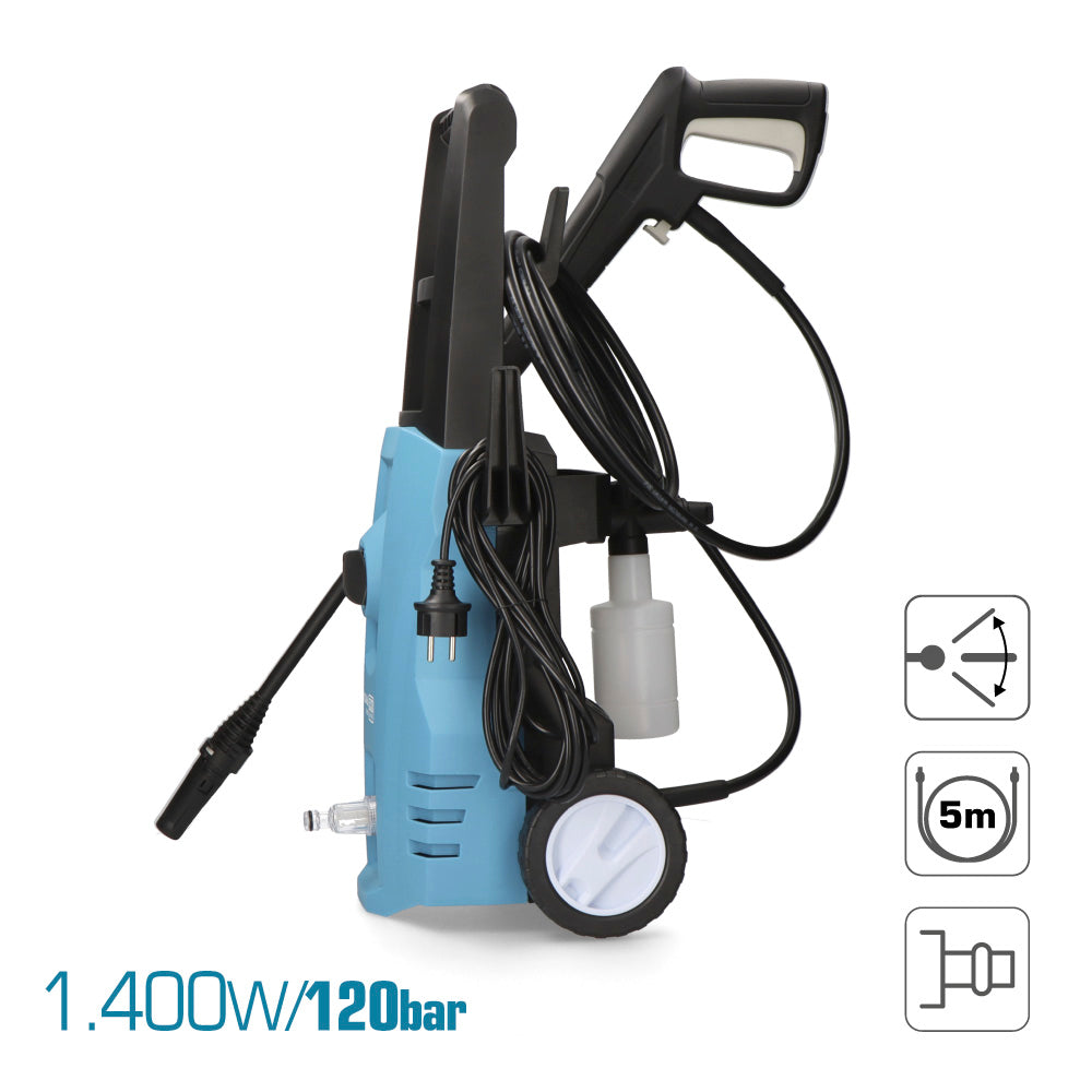 High Pressure Washer 1400W 120 BAR KOMA TOOLS