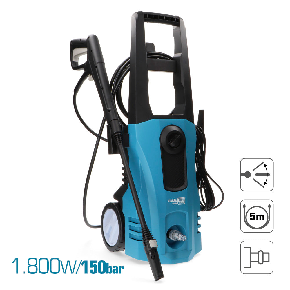 High Pressure Washer 1800W 150 BAR KOMA TOOLS