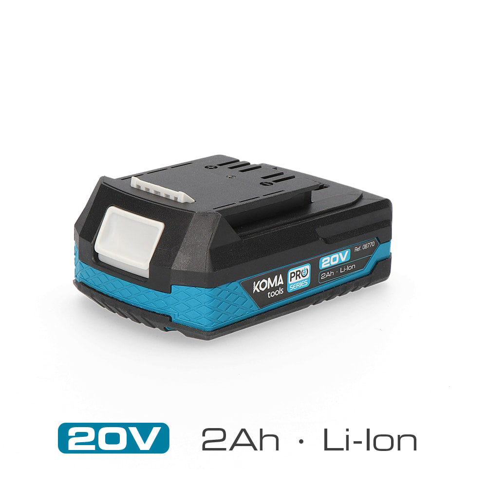 Bateria de íons de lítio KOMA TOOLS 20v 2.0a