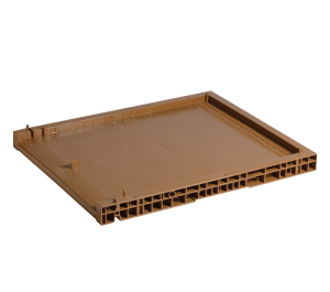 Base Plástica Ventilada/Opaca Mod. ILE + Bica.