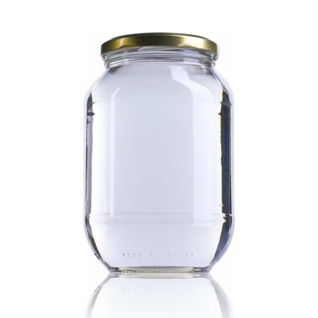 Glass Jar BARREL 850