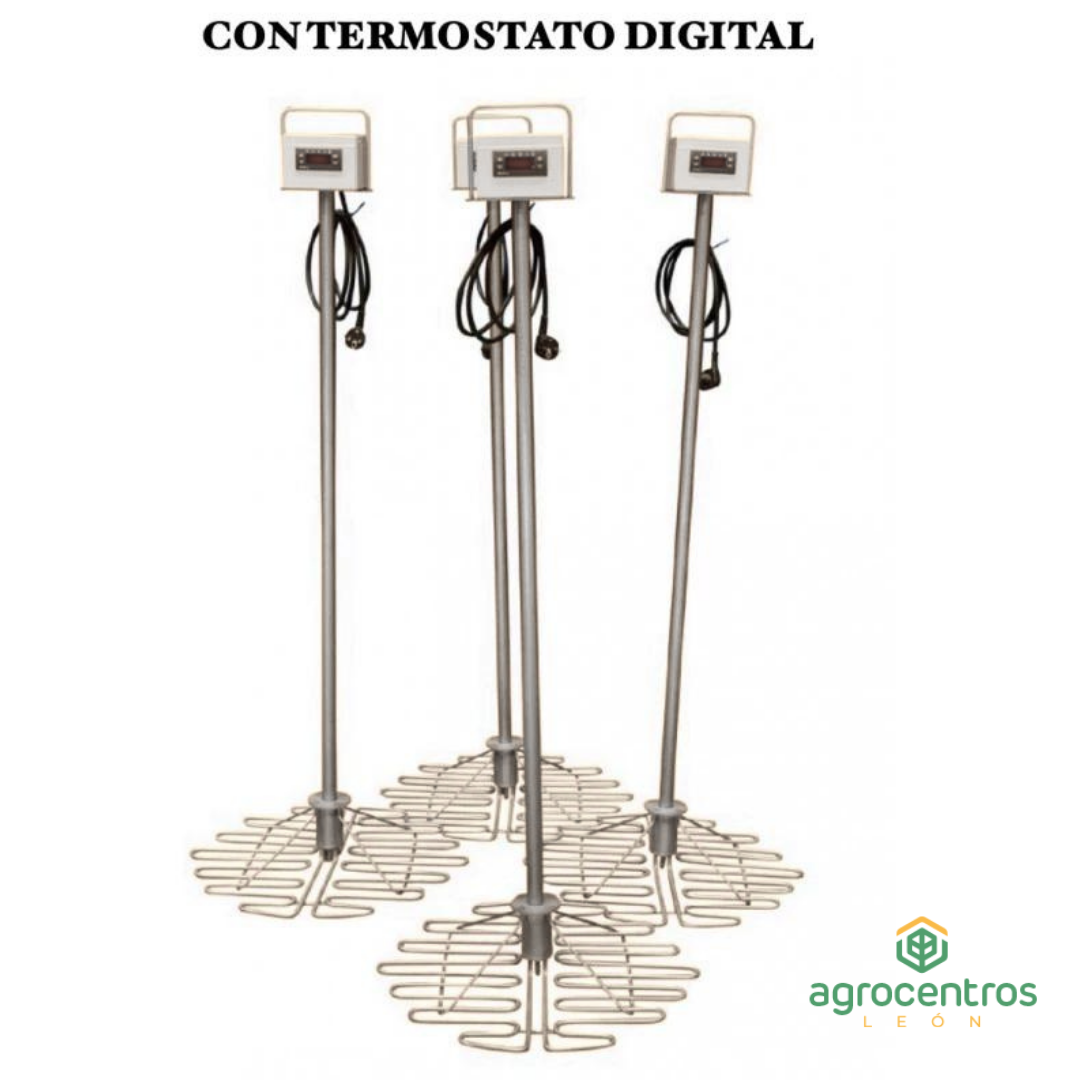 Resistencia de inmersión miel con termo digital 520mm