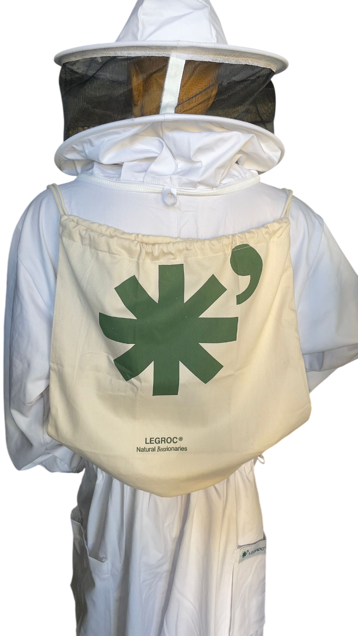 Mono profesional LEGROC® algodón alto gramaje careta redonda