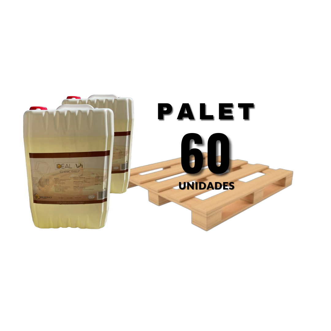 Palete 60 unidades IdealApi Classic Syrup 13kg