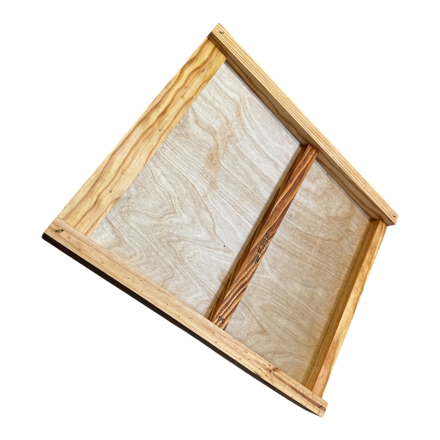 Base De Madera + Tabla de Betula y Tabla de Vuelo Para Colmena