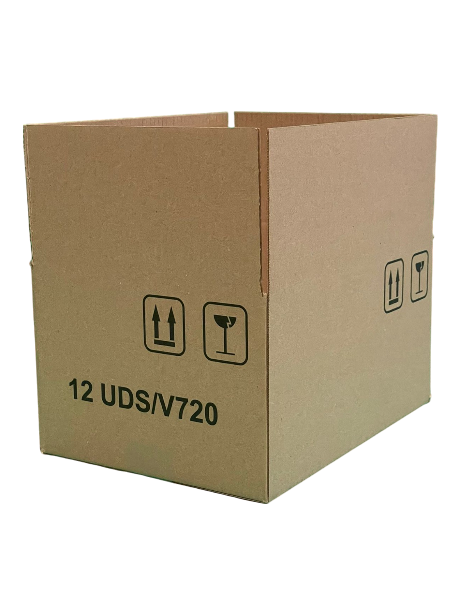 Caixa de papelão para 12 potes V720