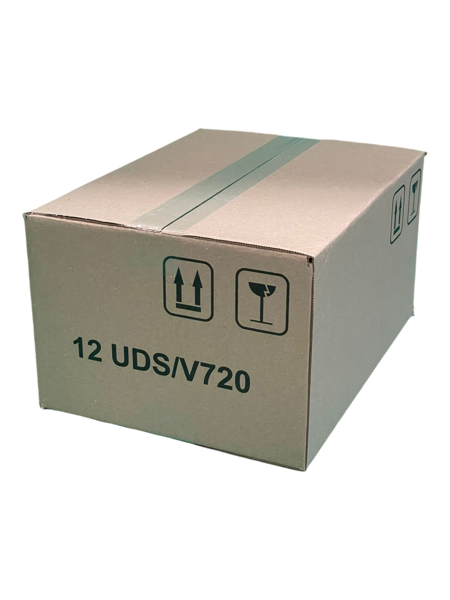 Caixa de papelão para 12 potes V720