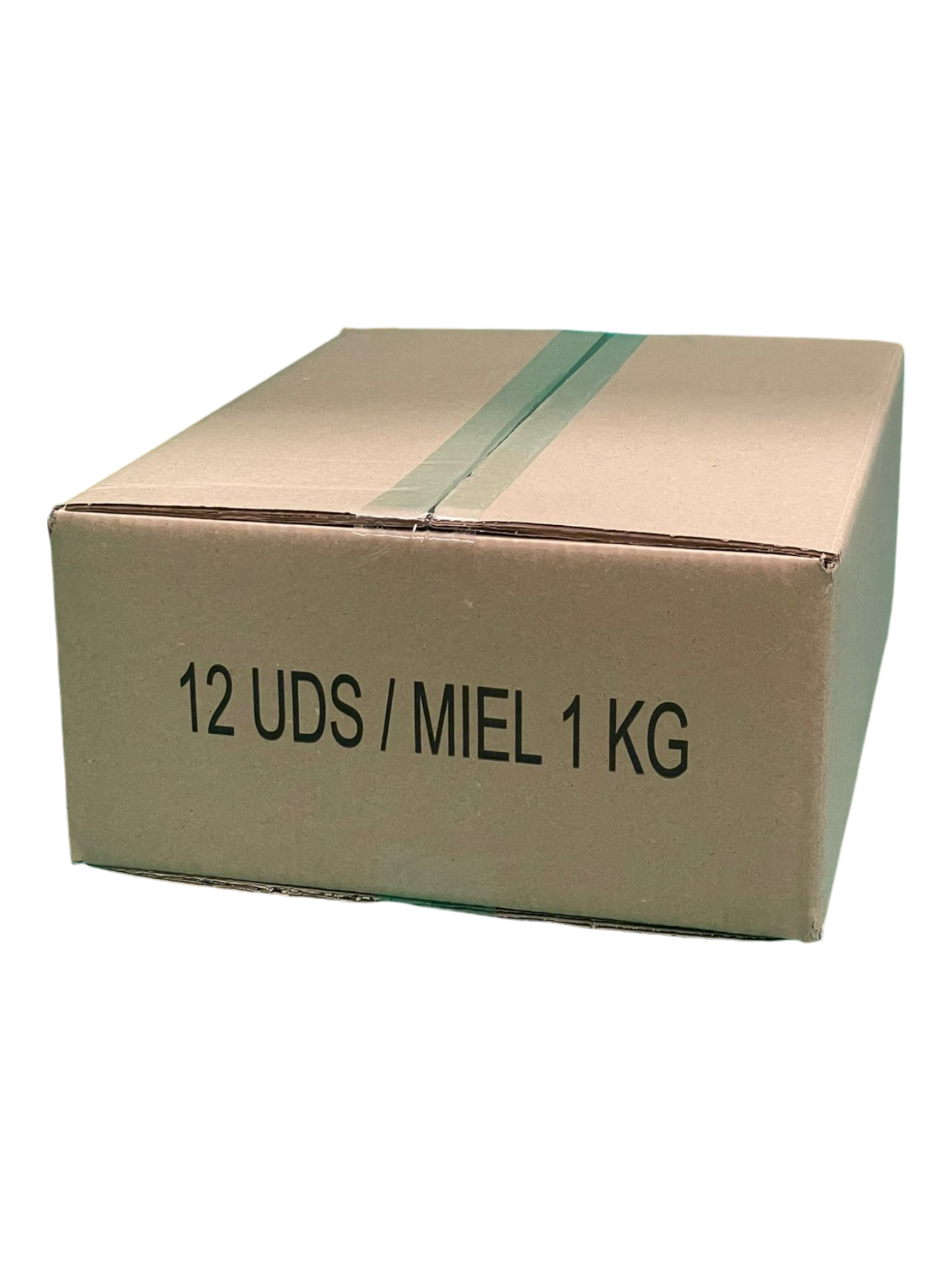 DD Cardboard Box for 12 Jars 1kg Honey