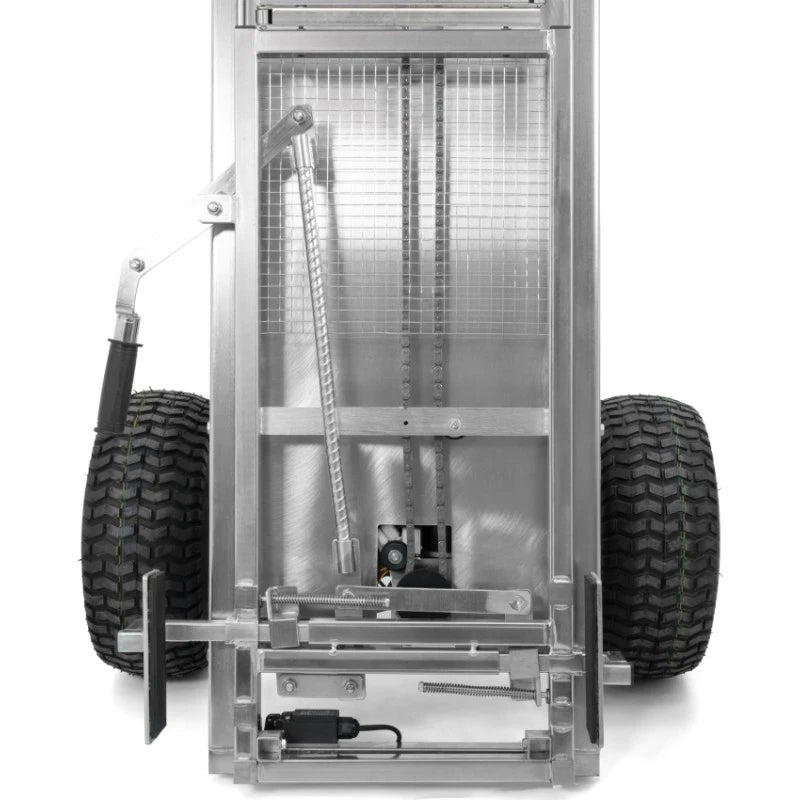 Carretilla transporta colmenas con elevador EWG