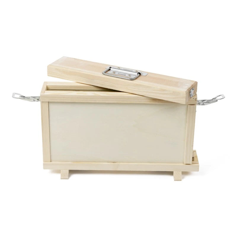 Colmena de observación Langstroth con alza