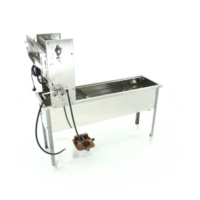 Automatic uncapping machine with blades heated by steam generator MINIMA