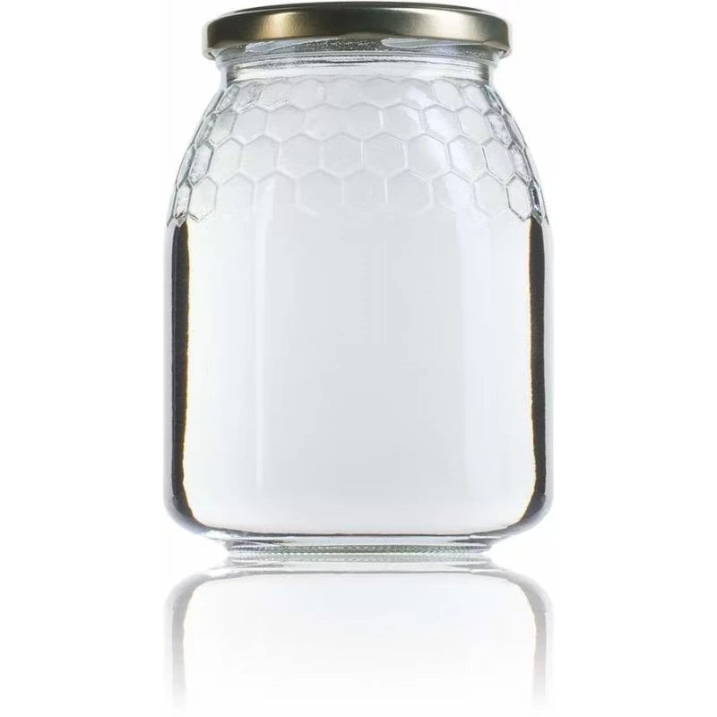 Pote de mel de célula larga de 1 kg