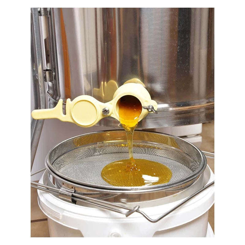 Extendable stainless steel double sieve filter
