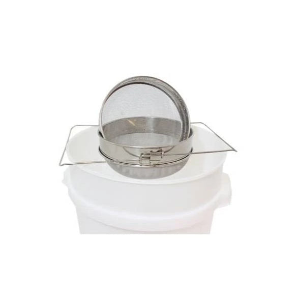 Extendable stainless steel double sieve filter