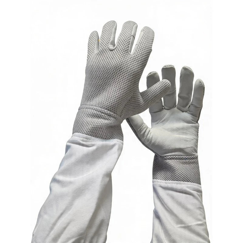 Guantes de apicultura transpirables 3D con dedos reforzados