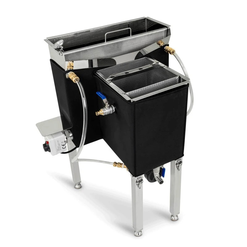 Máquina para fundir cera y lavar cuadros
