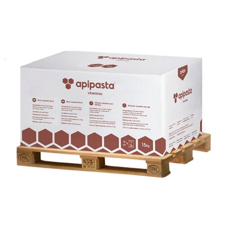 Apipaste pallet with vitamins 1050kg (1kg bag)
