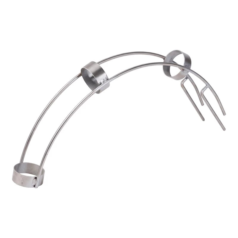 Stainless steel support for 50 (2") hose