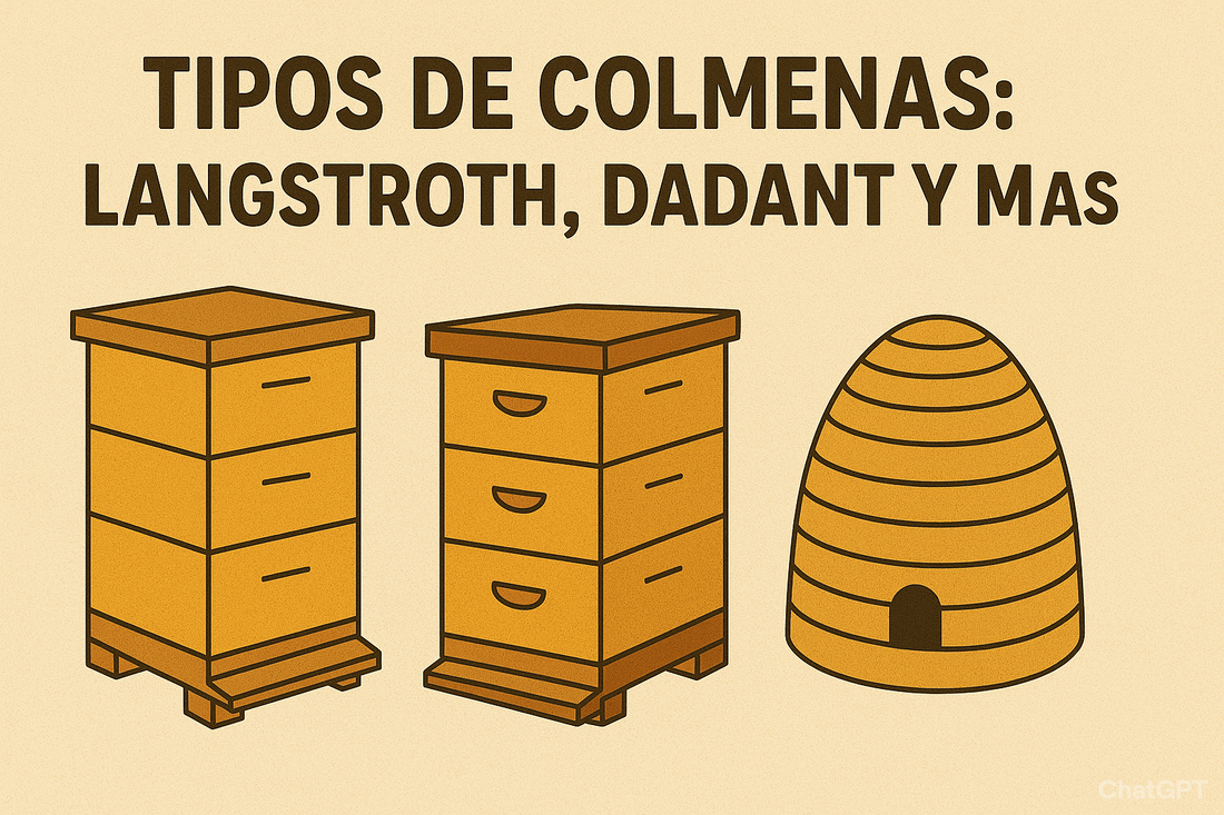 Tipos de colmenas: Langstroth, Dadant y más