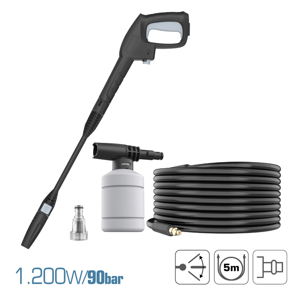 Pressure washer 1,200w 90 BAR KOMA TOOLS