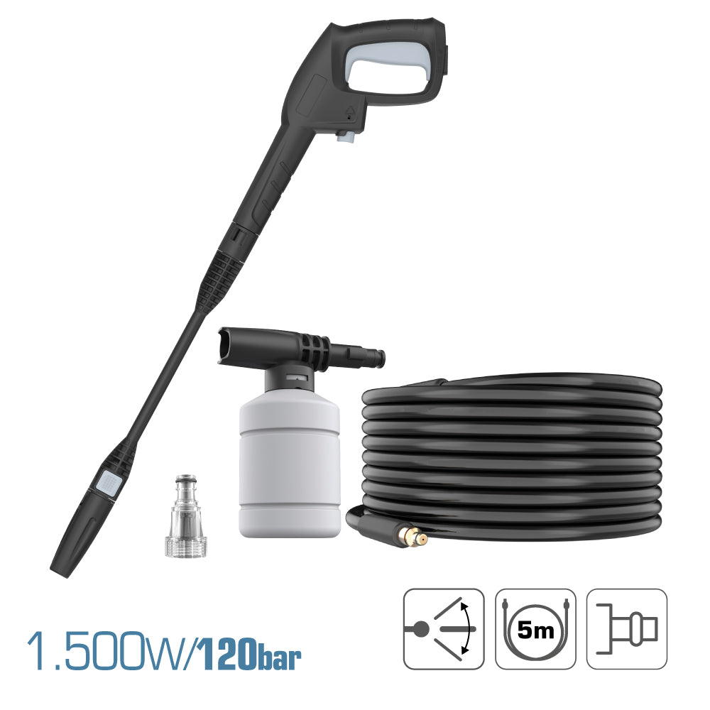 Pressure washer 1,500w 120 BAR KOMA TOOLS 