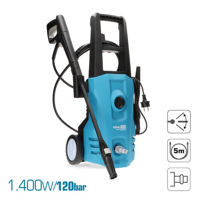 Lavadora de alta pressão 1400W 120 BAR KOMA TOOLS