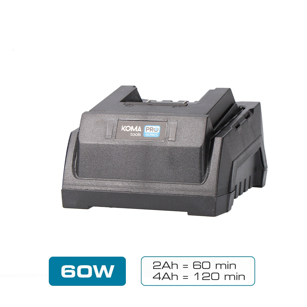 Cargador de bateria 60w KOMA TOOLS