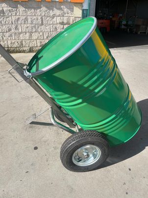 Stainless Steel Bottle Cage Trolley.