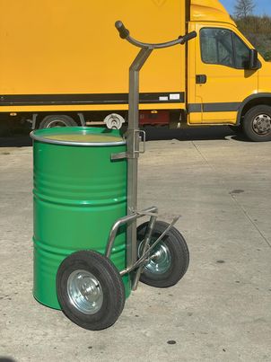 Stainless Steel Bottle Cage Trolley.