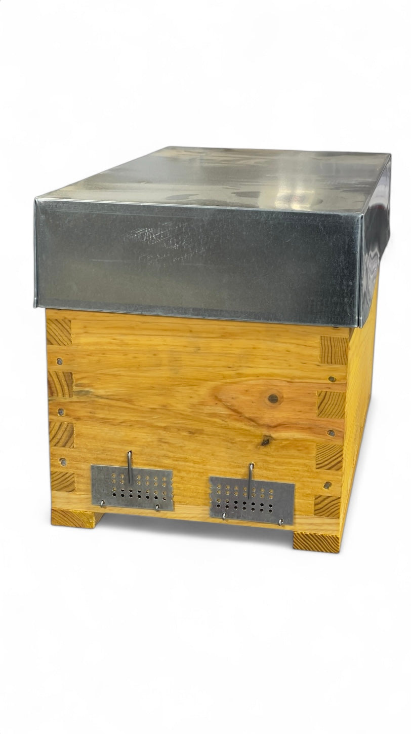 Nucleo Madera 3+3 Cuadros Langstroth x4 Piqueras x2 Entretapas Altas