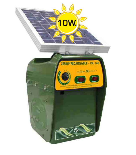 ZERKO-SOLAR RECHARGEABLE Shepherd - Code PA 146