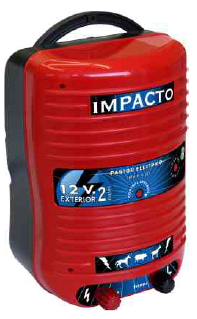 Pastor IMPACTO 12 V. BATERÍA EXTERIOR Código - P. A. 125