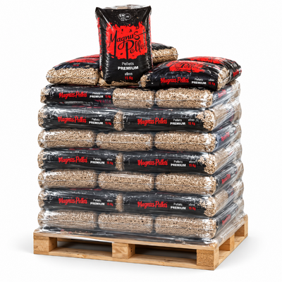 Palet Pellets Premium 70und. Magnus Pellets / Biovegamasa (Envío Toda España)