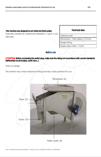 THOMAS professional pollen cleaner