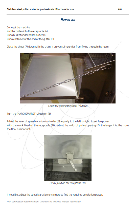 THOMAS professional pollen cleaner