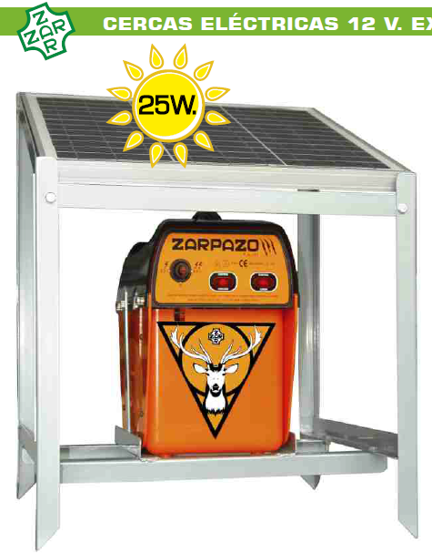 Pastor ZARPAZO 12 V SOLAR