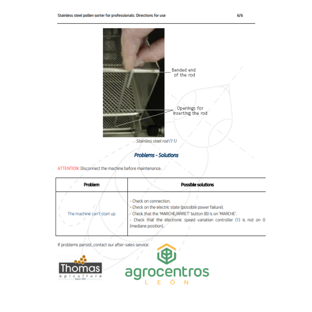 THOMAS professional pollen cleaner