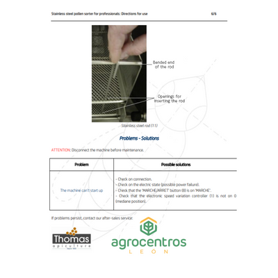 THOMAS professional pollen cleaner