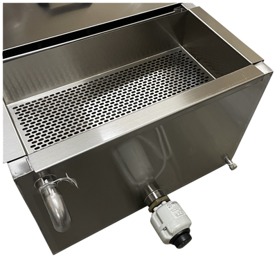 Banco decantador de miel calefactado 1,5m + 4 Filtros