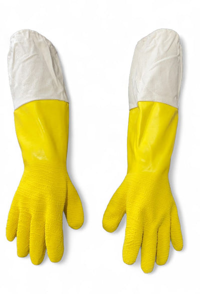 Guantes de látex rugoso