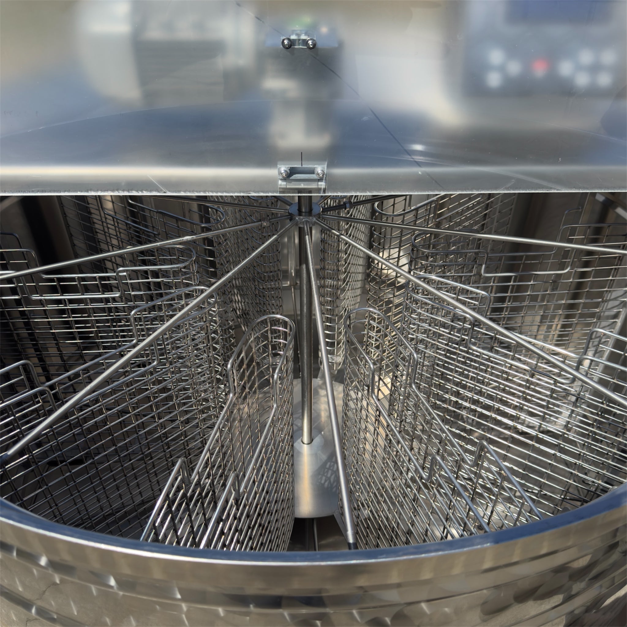 Extrator de mel Dadant Basik LYSON de 6 quadros