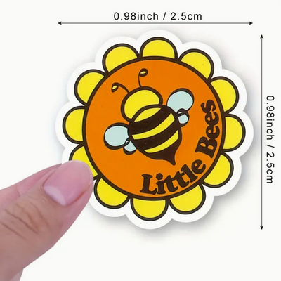 Bee Stickers on a Roll 500 Pieces