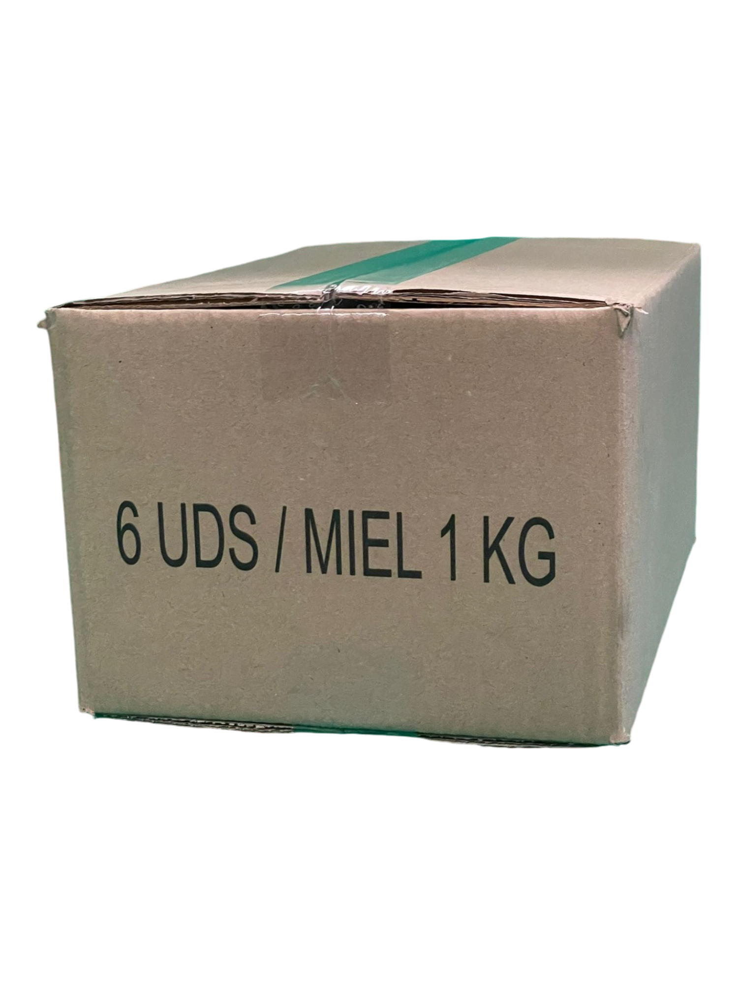 DD Cardboard Box for 6 Jars 1kg Honey