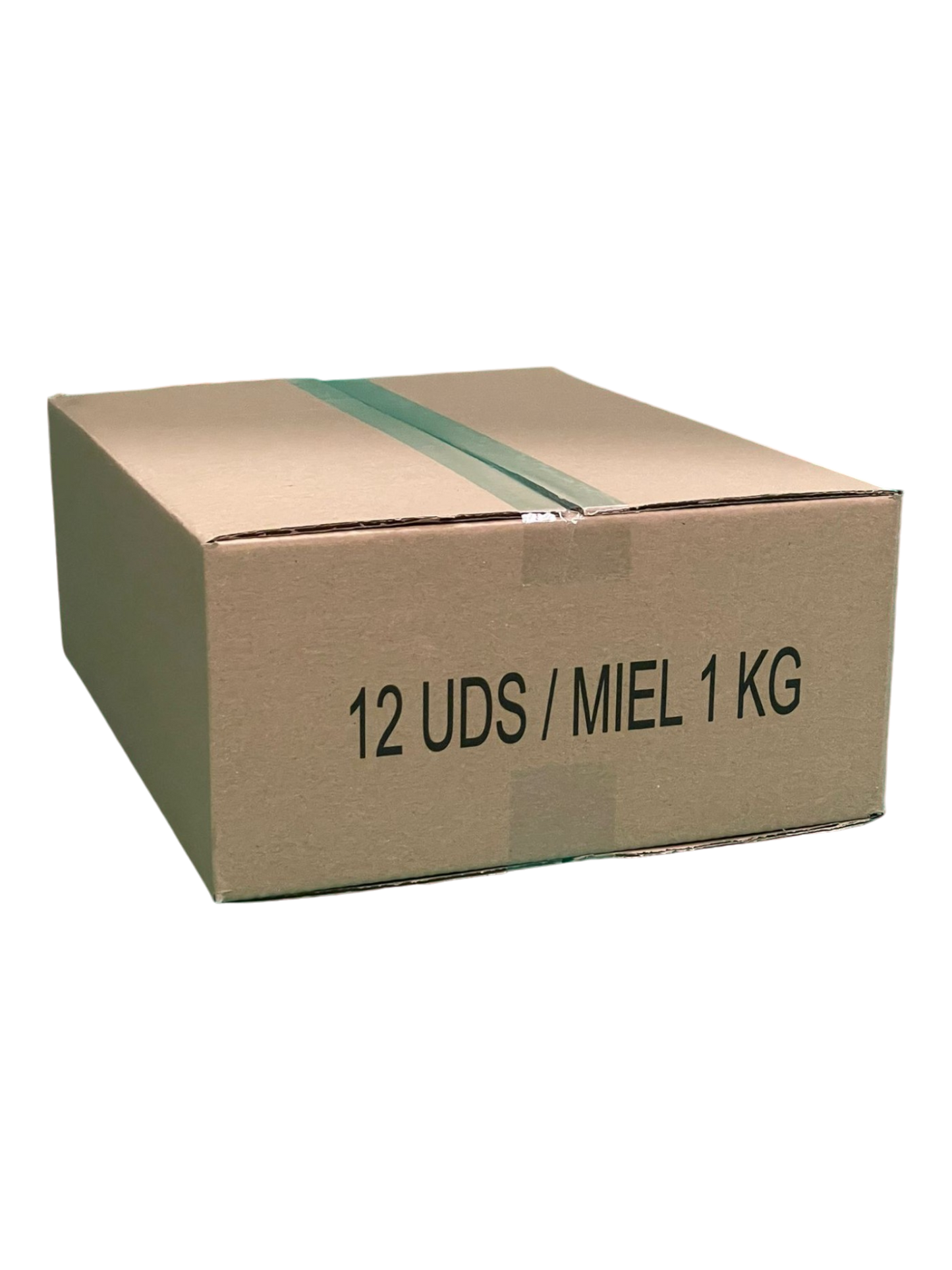 Caja De Cartón Para 12 Tarros 1kg Miel