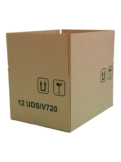 Caixa de papelão para 12 potes V720