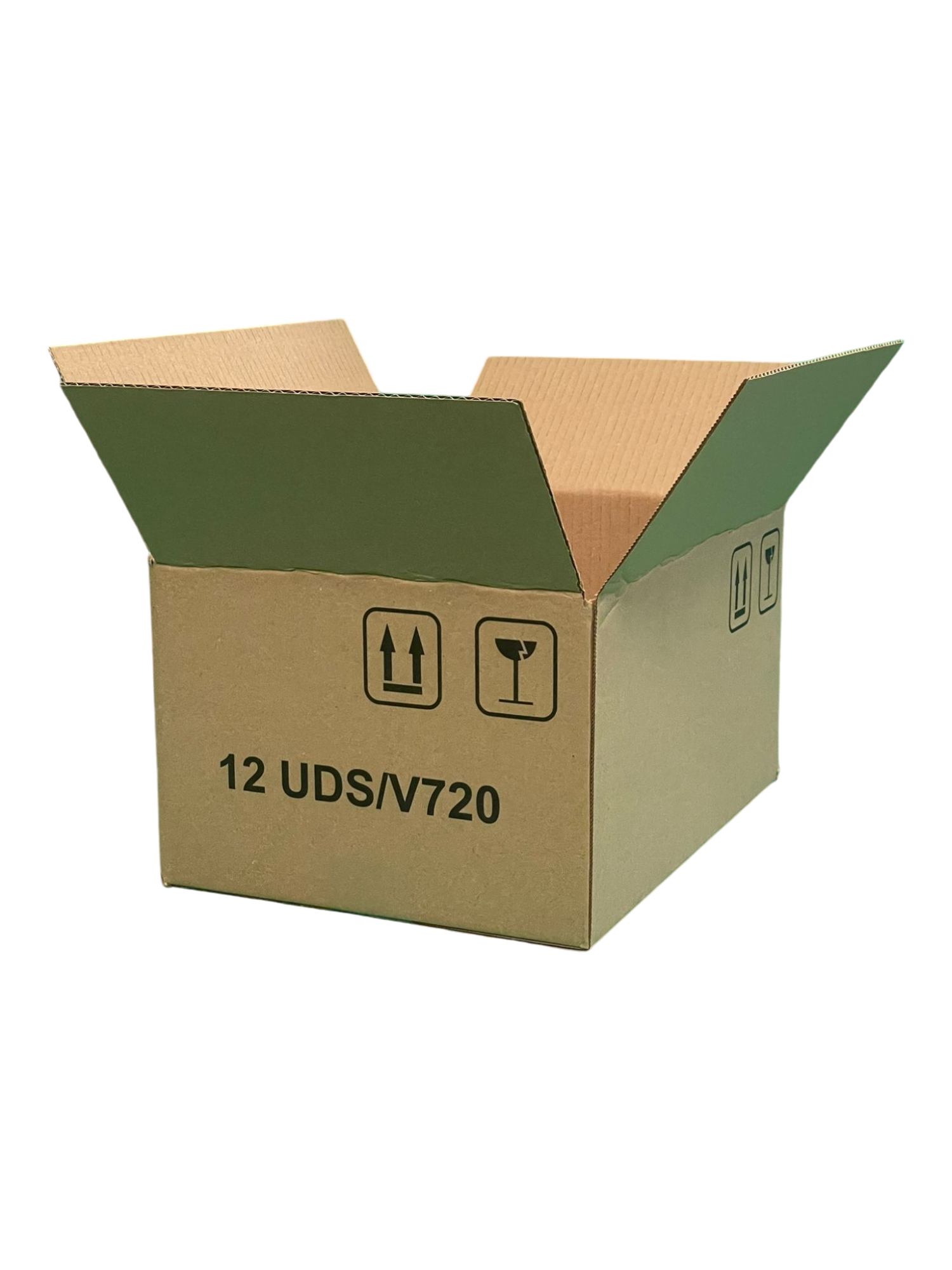 Caixa de papelão para 12 potes V720