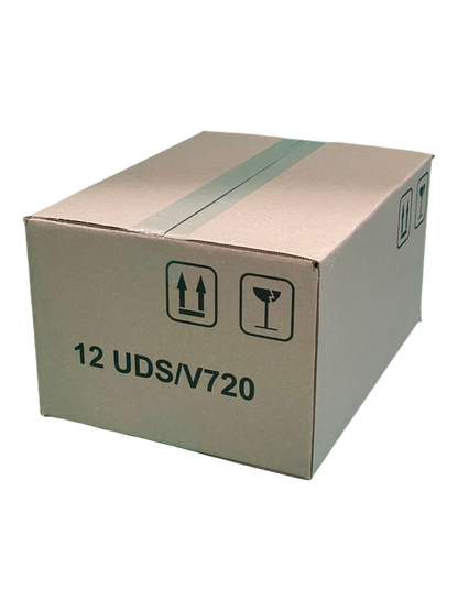 Caja De Cartón Para 12 Tarros V720