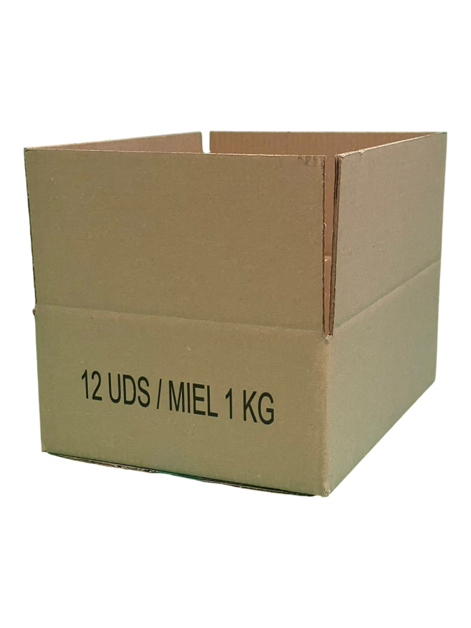 DD Cardboard Box for 12 Jars 1kg Honey